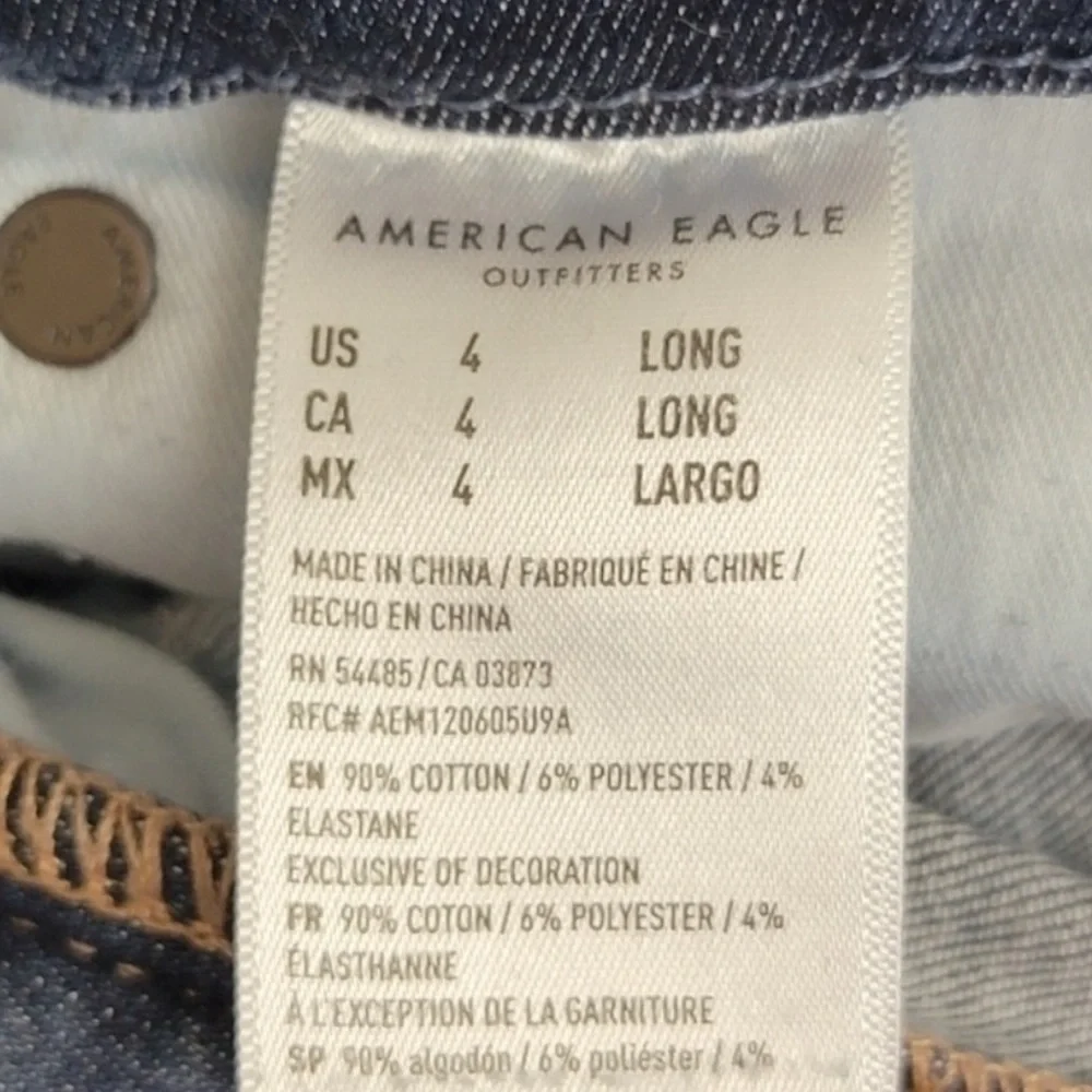 American Eagle Hi Rise Luxe jeggings